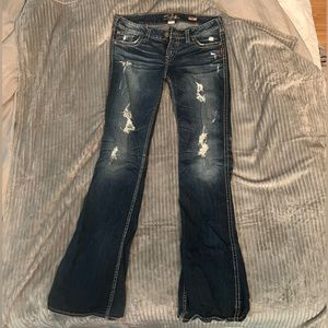 Women’s Silver Jeans Frances 22” Flare
